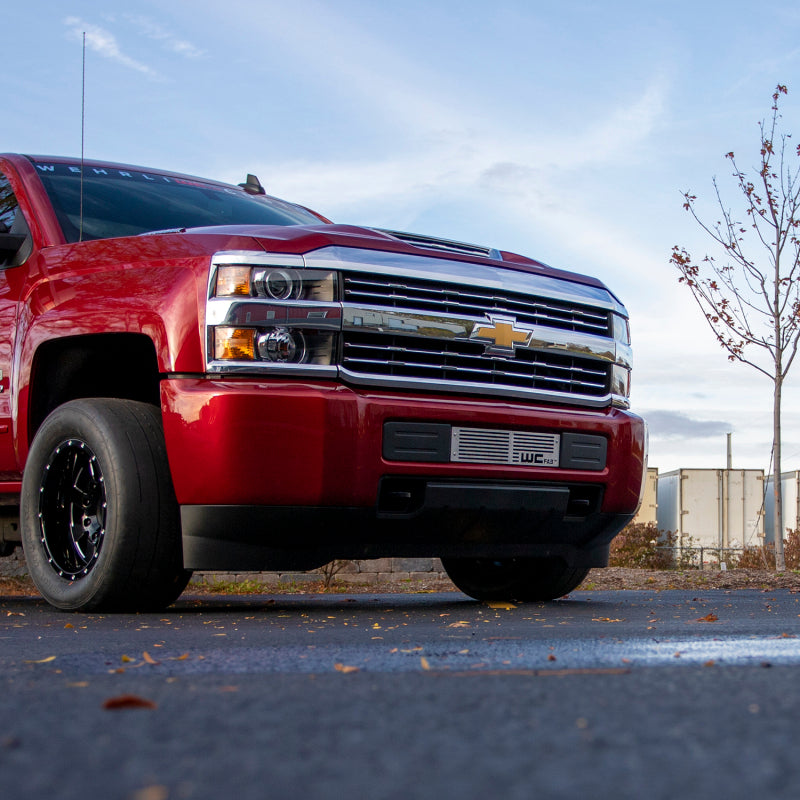 Wehrli 15-19 Chevrolet Silverado HD 6.6L LML/L5P Duramax Bumper Grille - Flat Black