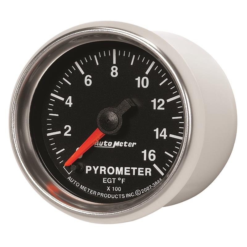 Autometer GS 0-1600 degree F Full Sweep Electronic Pyrometer Gauge