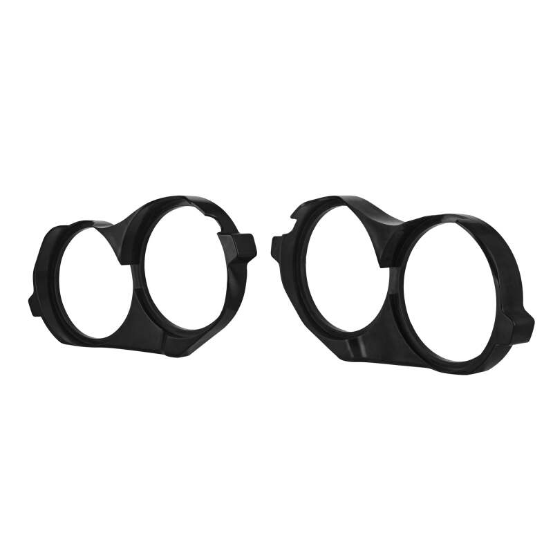 DS18 14-23 Harley Davidson Saddle Bag Mid Bass Adapter Ring 2x 10in ABS Black