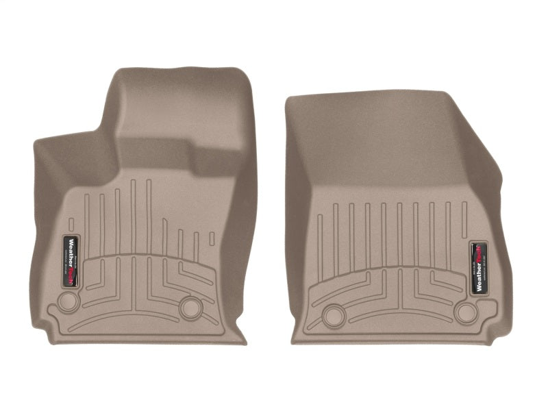 WeatherTech 2017+ Lincoln Continental Front FloorLiner - Tan