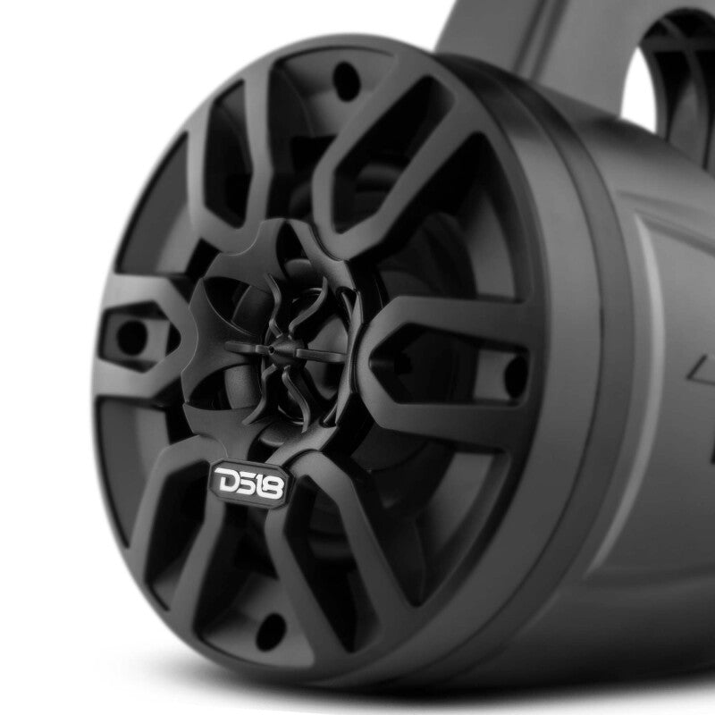 DS18 MP 4x4in Wakeboard Tower Speaker Package - Amplifier & Bluetooth Audio Receiver 100 Watts Rms