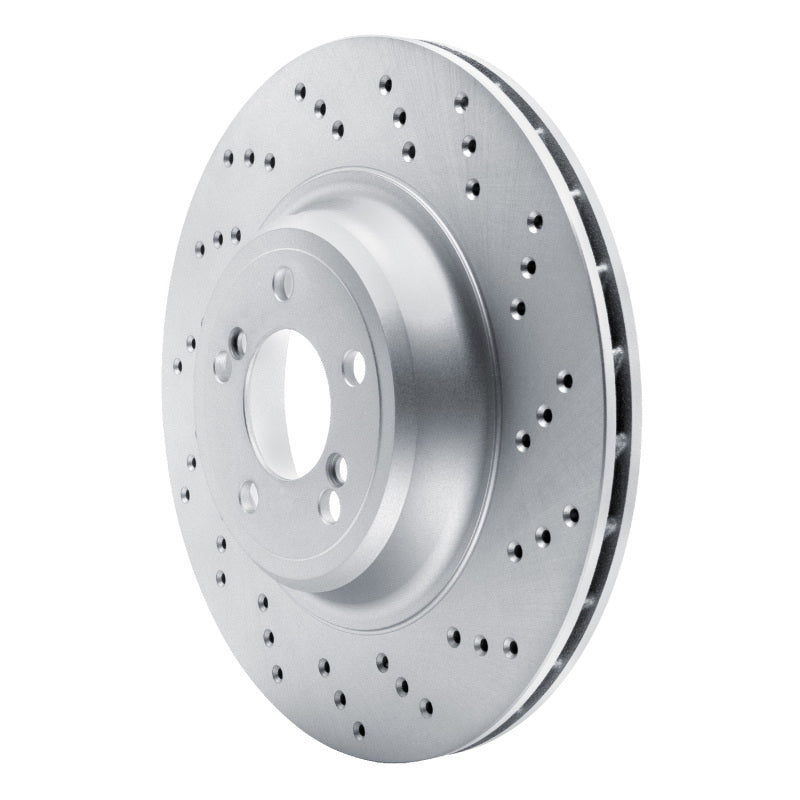 R1 15-20 BMW M2 Right Rear Drilled GeoSPEC Coated Rotor