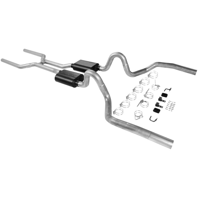 Flowmaster 68-72 GM A-BODY 3in. American Thunder SS Crossmember-Back Exhaust System