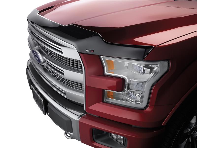 WeatherTech 2014+ GMC Sierra 1500 Hood Protector - Black