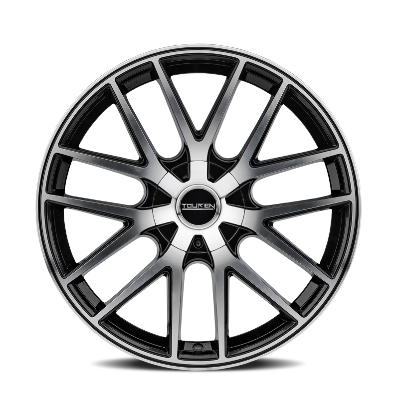 Touren 3260 TR60 20x8.5 / 5x110/115 BP / 40mm Offset / 72.62mm Hub Gloss Black Machined Wheel