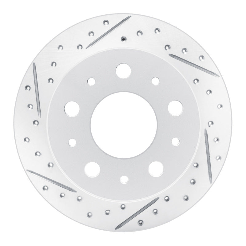 R1 14-21 Ram Promaster 3500 Rear Left Drilled & Slotted Geo-Carbon Rotor