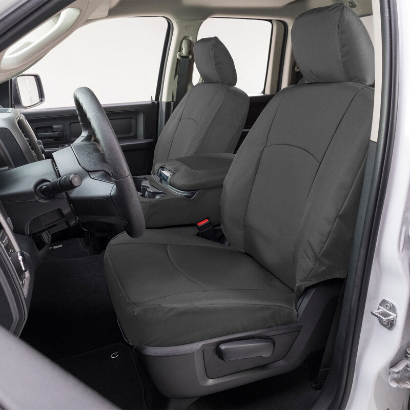 Covercraft 21-24 Dodge Durango Endura PrecisionFit Custom Front Row Seat Covers - Charcoal/Charcoal