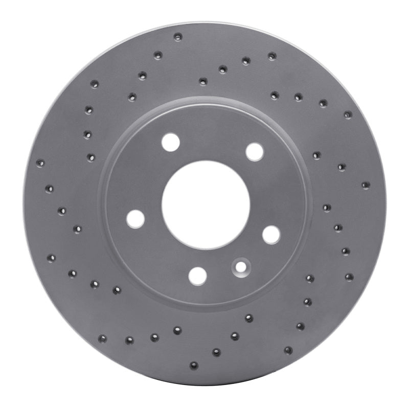 DFC 13-25 Cadillac Ct4 Front Left Drilled Geoperformance Rotor