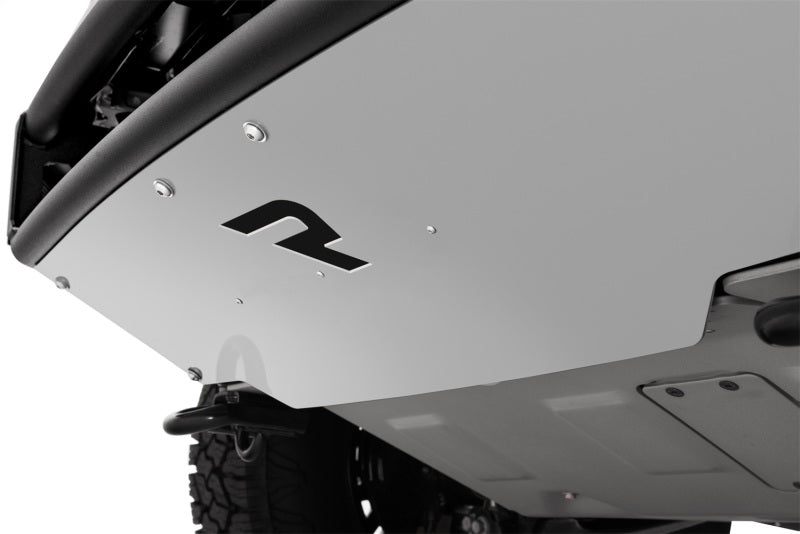 N-Fab M-RDS Front Bumper 06-17 Toyota FJ Cruiser - Tex. Black w/Silver Skid Plate