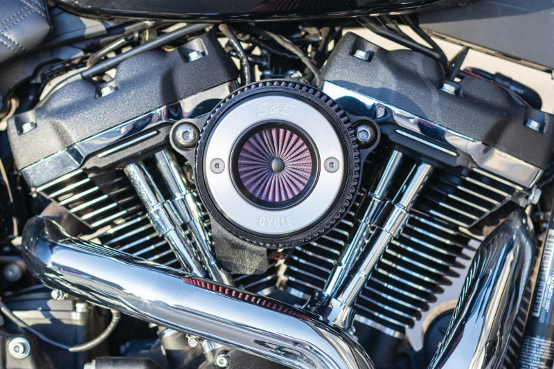 S&S Cycle 2017+ M8 Models Stealth Air Stinger Kit w/ S&S Ring