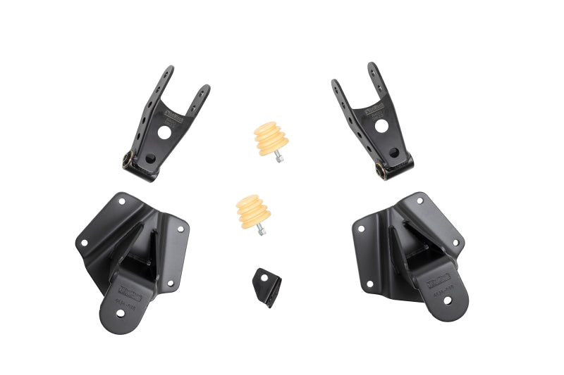 Belltech SHACKLE AND HANGER KIT 95-99 Tahoe/Yukon 4 door 4inch