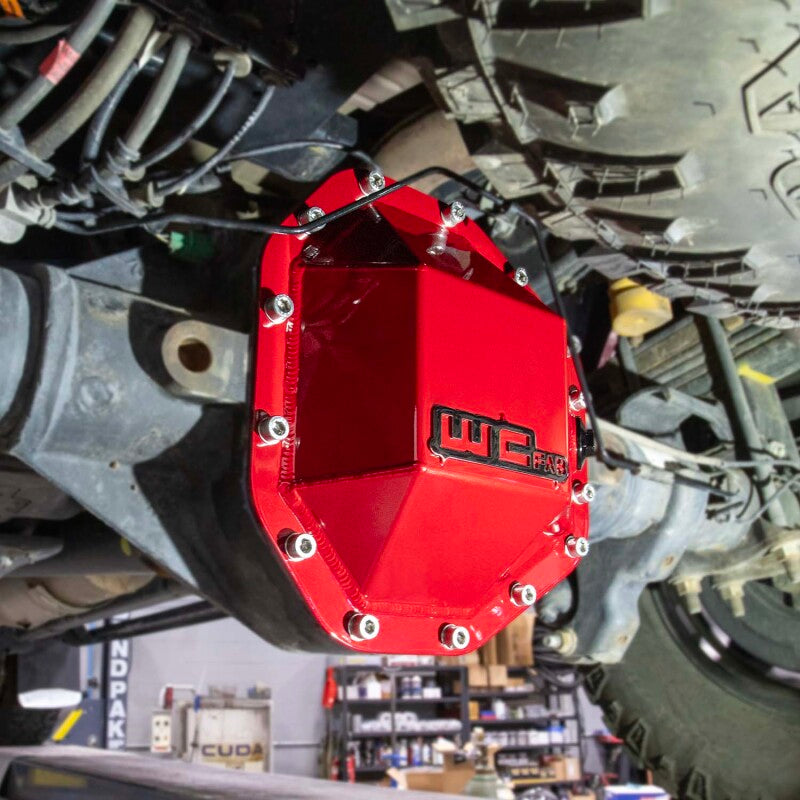 Wehrli 17-24 Ford F250/F350 SRW Dana M275 Rear Axle Differential Cover - WCFab Red