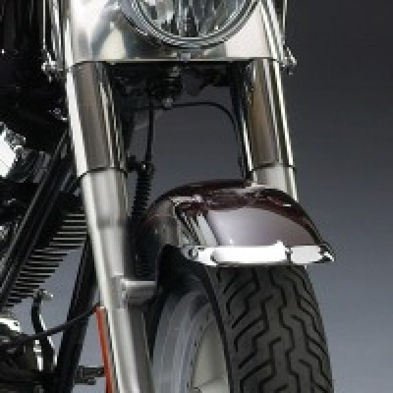 National Cycle 01-17 Harley-Davidson FLSTF Fat Boy Front Fender Tips 2pc