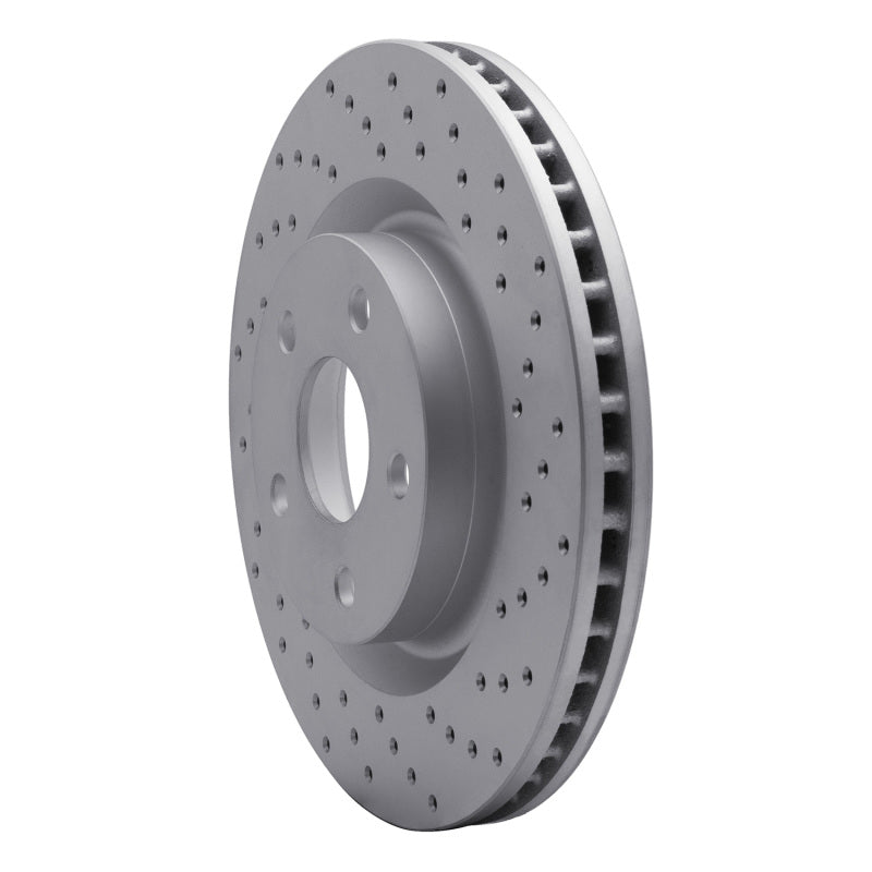 DFC 08-09 Pontiac G8 Front Right Drilled Geoperformance Rotor