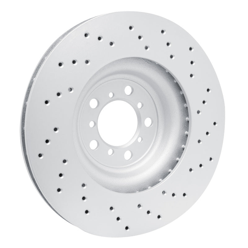 R1 15-20 BMW M2 Right Front Drilled GeoSPEC Coated Rotor