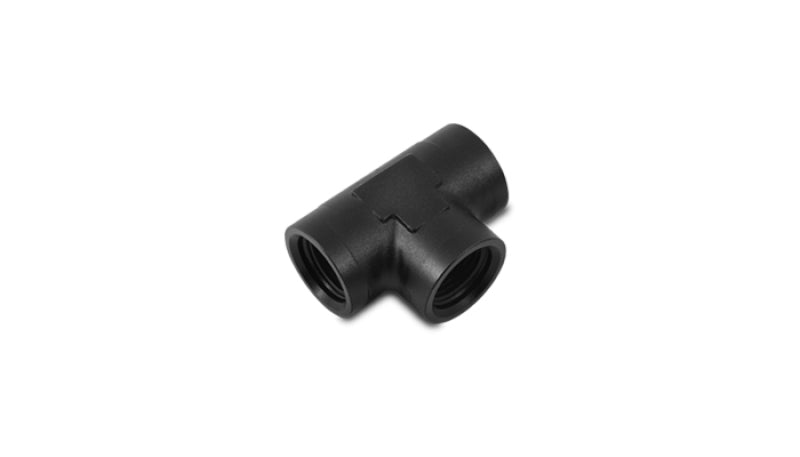 Vibrant -4AN 938 Female Tee Adapter - Aluminum
