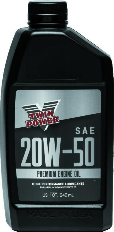 Twin Power 20W50 Premium Oil - Quart
