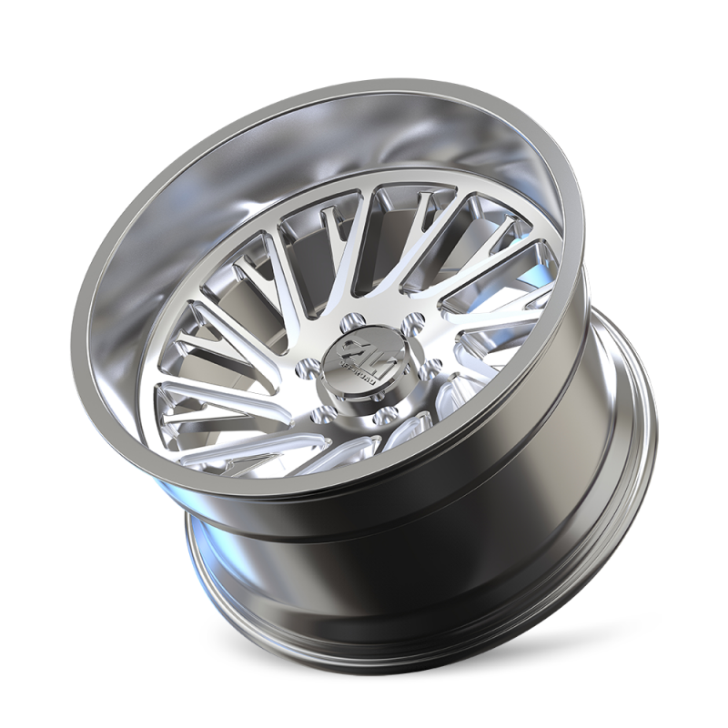 Cali Off-Road 9114 Purge 24x14 / 8x165.1 BP / -76mm Offset / 125.2mm Hub Polished Wheel