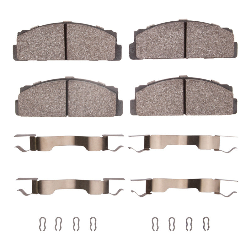 R1 1968-1992 Fiat BRAVA Front R1 Semi Met Pads & Hardware Kit