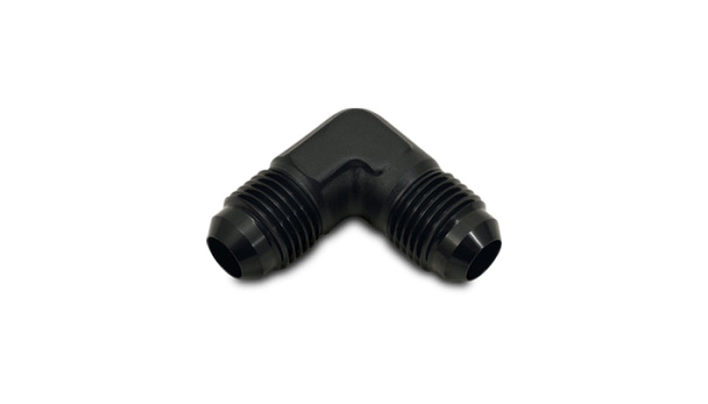 Vibrant -8AN 90deg Flare Union Fitting - Aluminum