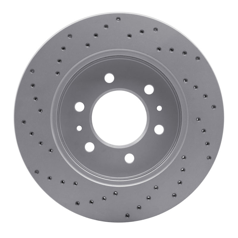 DFC 09-09 Ford F-150 Rwd Front Right Drilled Geoperformance Rotor