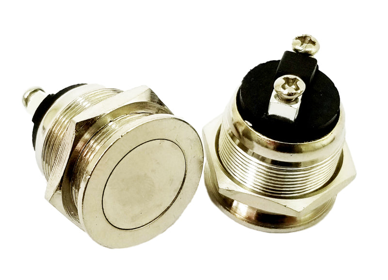 Kleinn The Terminator - All-Metal/ Flush-Mount Momentary Push Button Switch