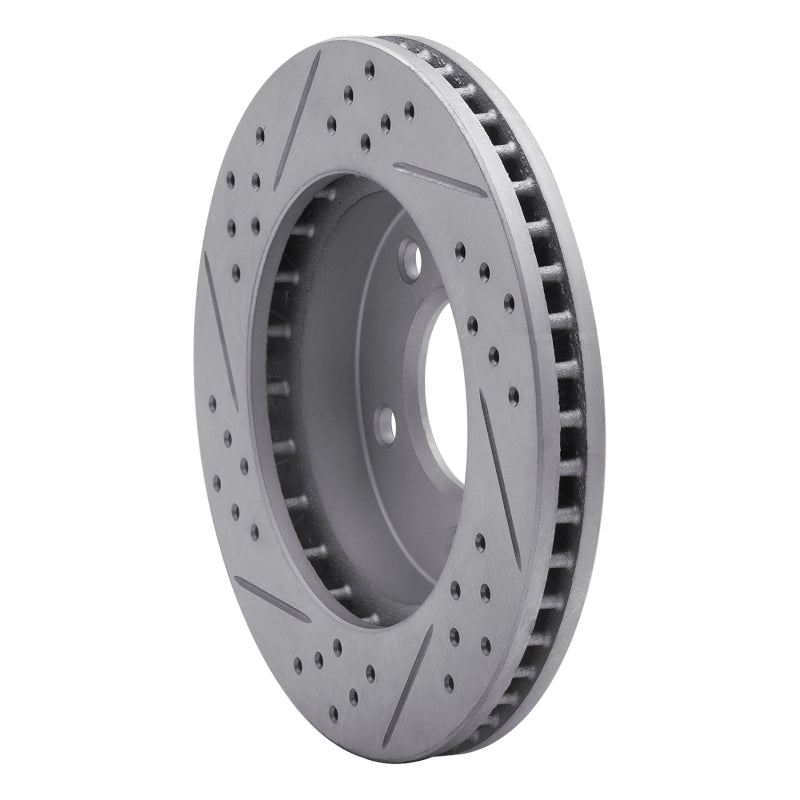 R1 83-96 Buick Riviera Front Right Drilled & Slotted Geo-Carbon Rotor