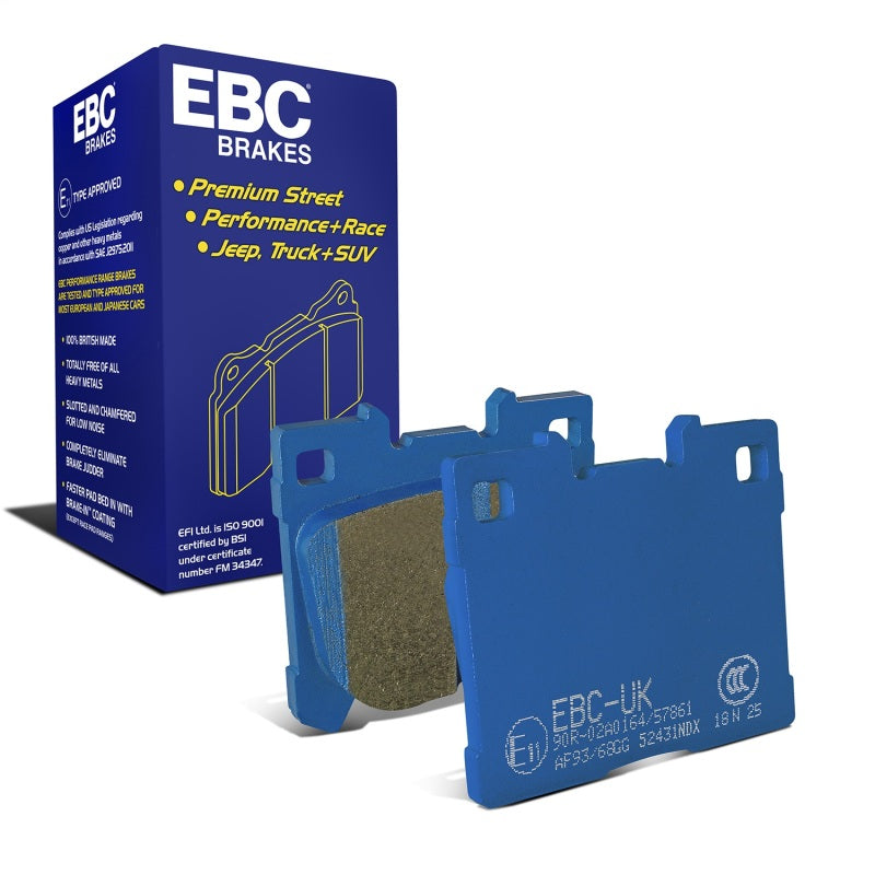 EBC 2022+ Toyota GR Yaris Bluestuff Rear Brake Pads