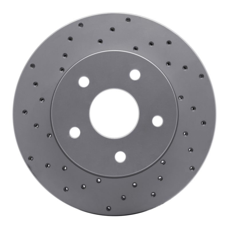 DFC 99-04 Jeep Grand Cherokee Front Left Drilled Geoperformance Rotor