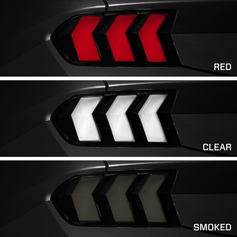 Form Lighting 2024+ Ford Mustang Sequential LED Tail Lights Smoked (Pair)