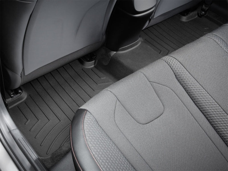 WeatherTech 21-23 Hyundai Elantra (Incl. 2022 Elantra N) Rear FloorLiner HP - Black