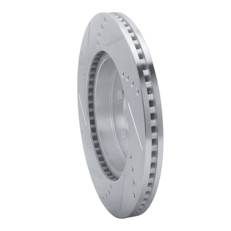 DFC 19-25 Toyota Corolla (Mexico) Front Right Drilled & Slotted Silver Brake Rotor