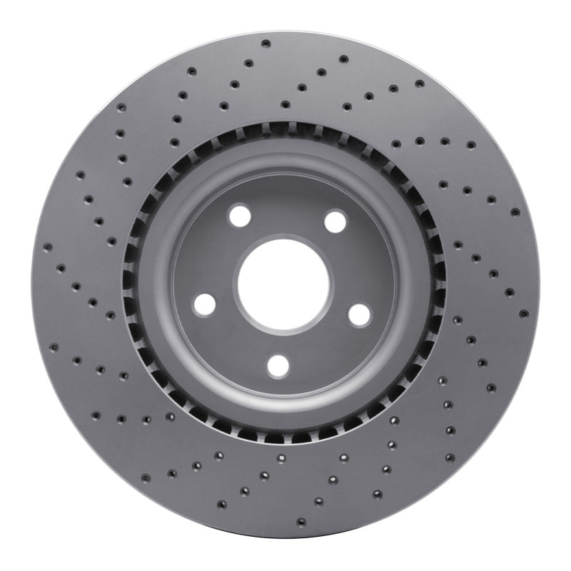 DFC 12-25 Dodge Durango Front Right Drilled Geoperformance Rotor