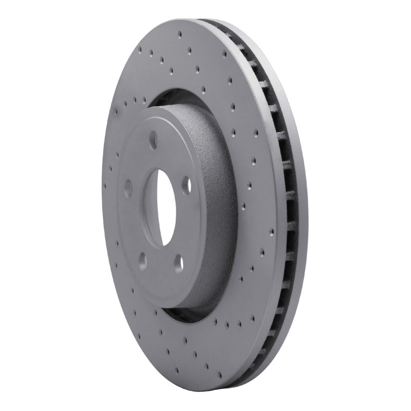 DFC 11-25 Dodge Durango Front Right Drilled Geoperformance Rotor