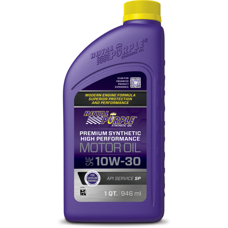 Royal Purple Premium Synthetic High Performance Multi-Grade 10W30 Motor Oil - 1 Quart