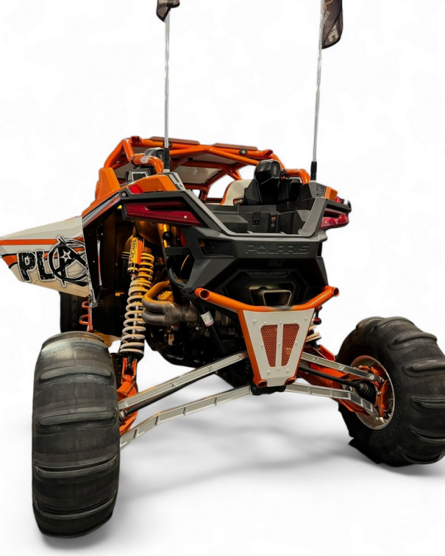 Elektric Offroad 2022+ Polaris Rzr Pro Rurbo R Billet High Clearance Radius Rods Anodized Clear