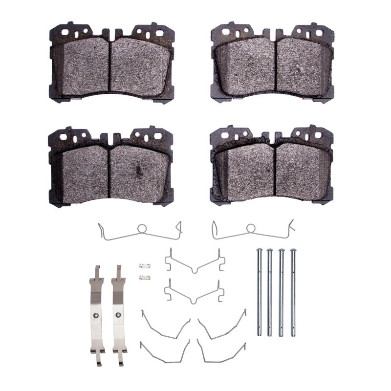 R1 2007-2025 Lexus LS500 Front R1 Semi Met Pads & Hardware Kit