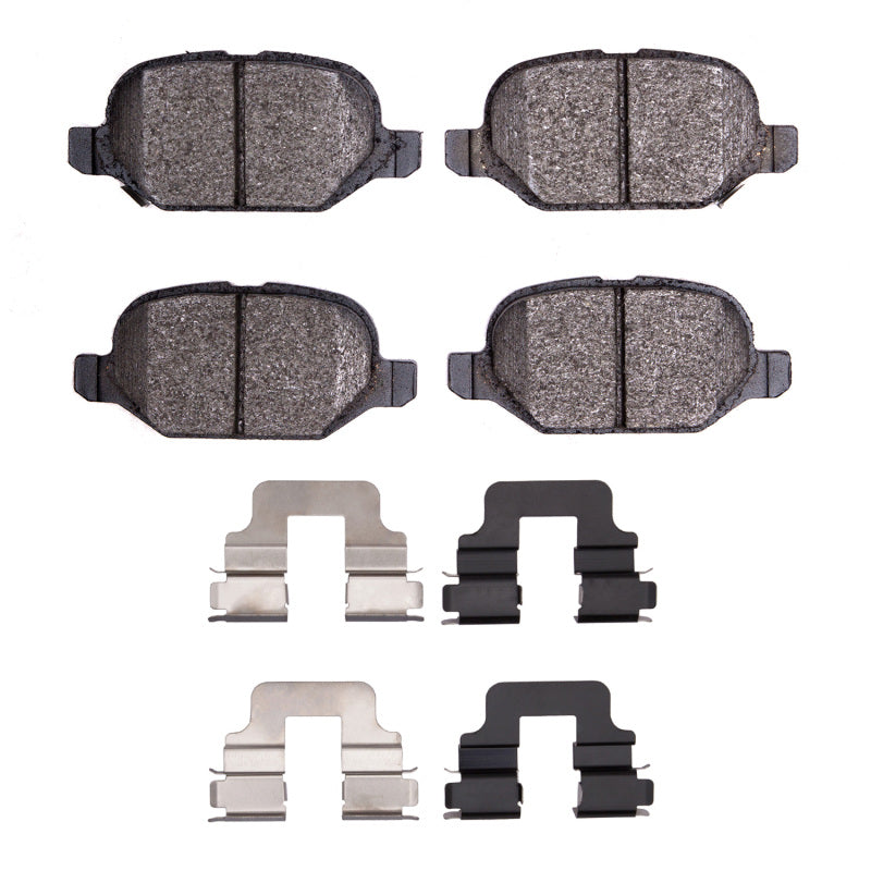 R1 2009-2019 Fiat 500 (Mexico) Rear R1 Ceramic Pads & Hardware Kit
