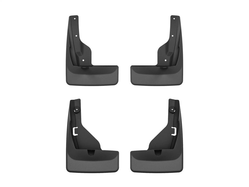 WeatherTech 2024 Toyota Grand Highlander (Incl. Hybrid) Front No Drill MudFlaps - Black