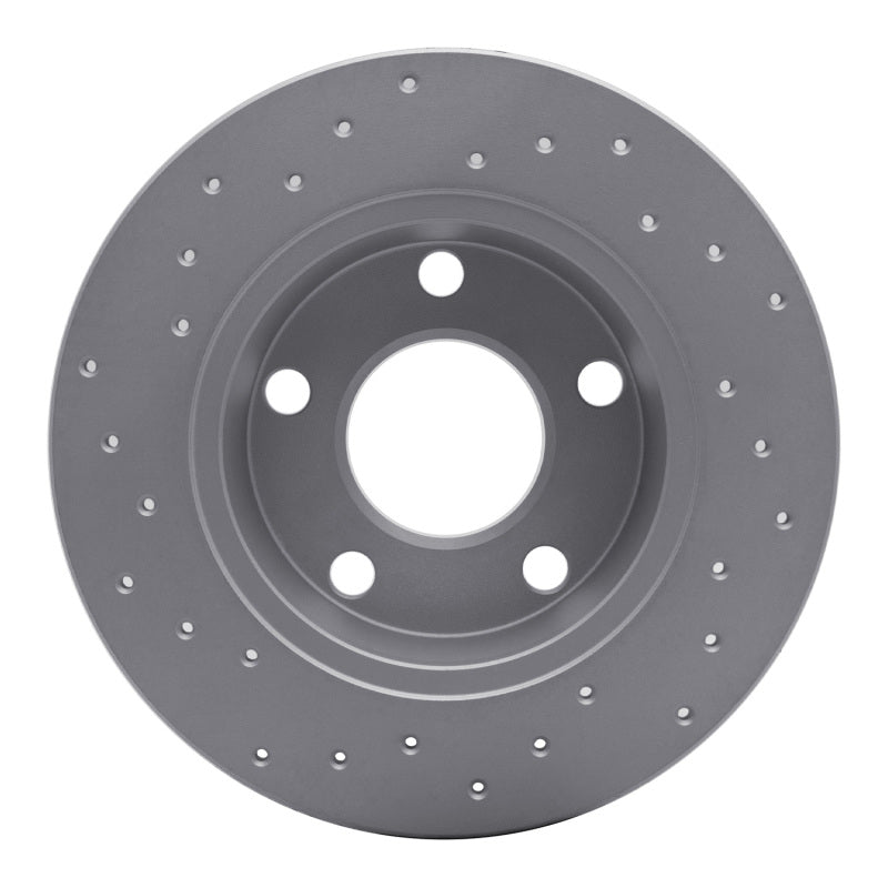 DFC 99-02 Audi A6 Quattro Rear Right Drilled Geoperformance Rotor