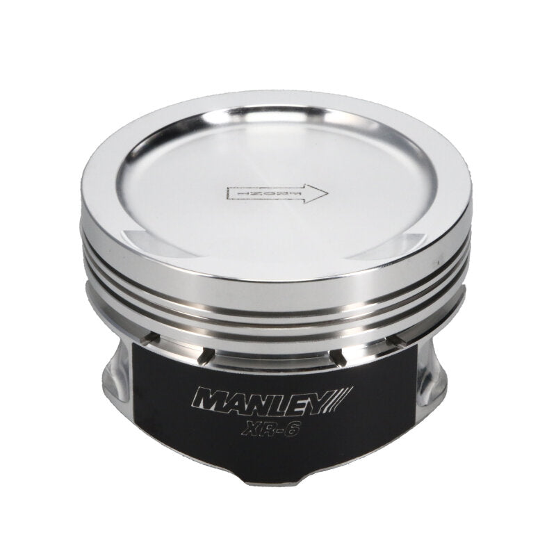 Manley Nissan SR20DE Piston Set - 86.00mm Bore 1.260in CH, -12.00 CC