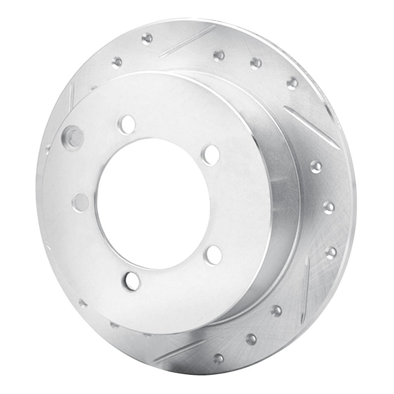 DFC 97-04 Mitsubishi Diamante Rear Left Drilled & Slotted Silver Brake Rotor