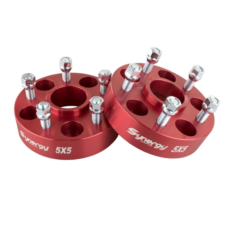 Synergy 2018+ Jeep Wrangler JL Hub Centric Wheel Spacers 5x5-1-3/4in Width M14 x 1.50 Stud Size
