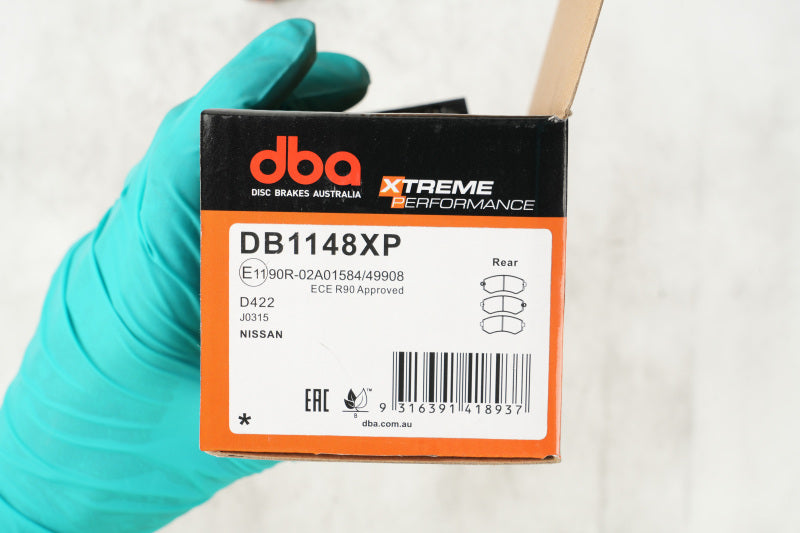 DBA 90-96 Nissan 240SX w/ABS XP Performance Front Brake Pads