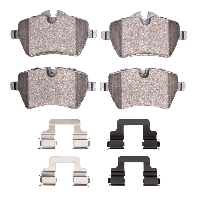 DFC 02-16 Mini Cooper (Excl Clubman) Front Euro 5000 Ceramic Brake Pads and Hardware Kit