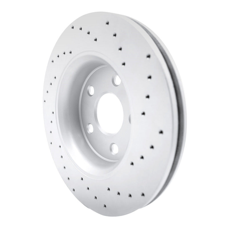 DFC 11-22 Dodge Durango Front Left Drilled Geoperformance Rotor