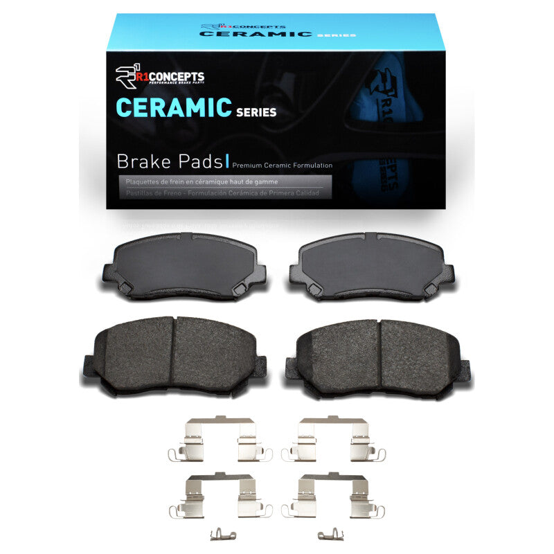 R1 13-16 Chrysler 200 Front Ceramic Brake Pads & Hardware Kit