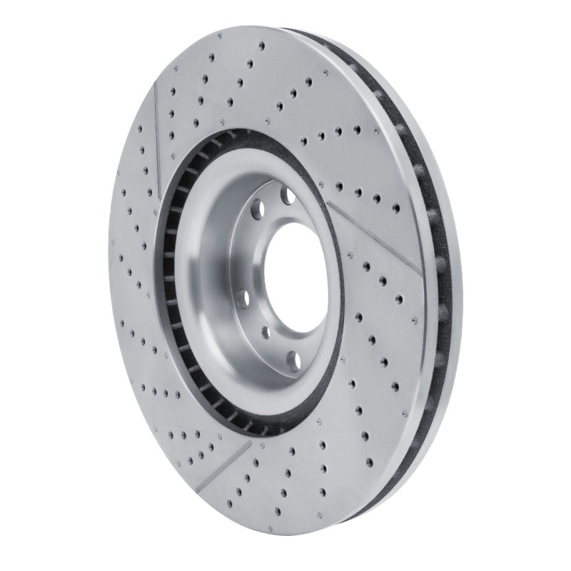 R1 2013-2018 Mercedes-Benz G63 AMG Front Brake Rotor - Drilled and Slotted