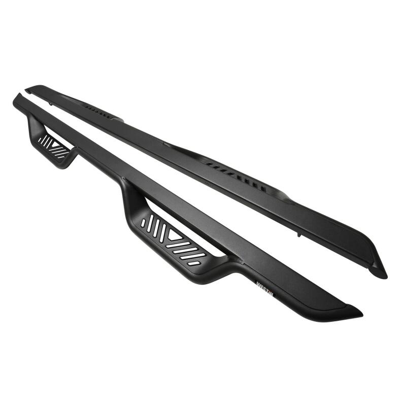 Westin 19-22 Chevrolet Silverado / GMC Sierra Crew Cab Outlaw Nerf Step Bars - Textured Black