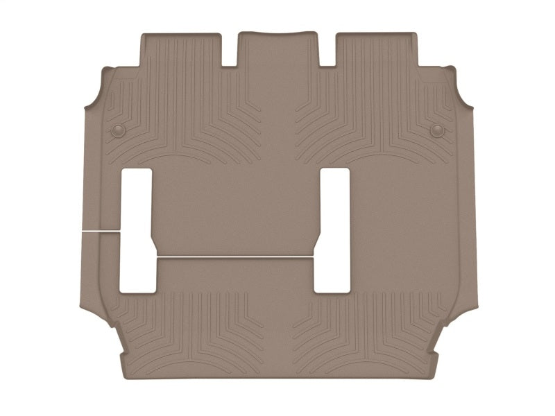 WeatherTech 2018+ Chrysler Pacifica w/2nd Row Bench Seat Rear FloorLiner - Tan